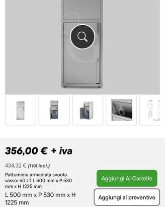 Svuotavassoi per ristorante