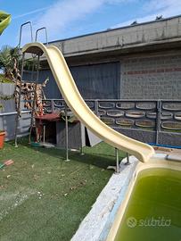 scivolo piscina ho giardino