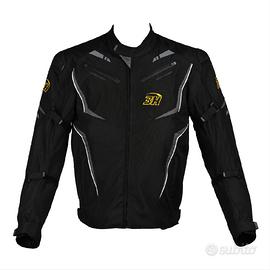 Giacca da moto uomo con slider
