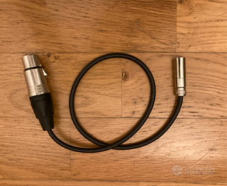 Adattatore XLR - mini XLR
