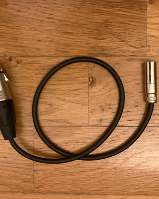 Adattatore XLR - mini XLR