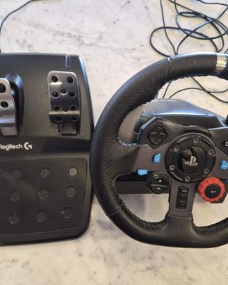 Logitech G29 Volante + Pedaliera PS4/PS5/PC  nuovo
