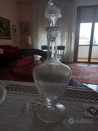 Bottiglia in cristallo