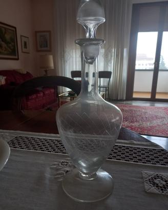 Bottiglia in cristallo