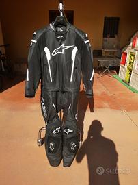 tuta moto 50 alpinestars divisibile tech Air 