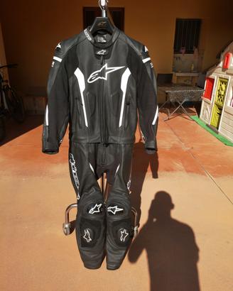 tuta moto 50 alpinestars divisibile tech Air 