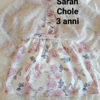 vestito Sarah Chole e bolero 3 anni
