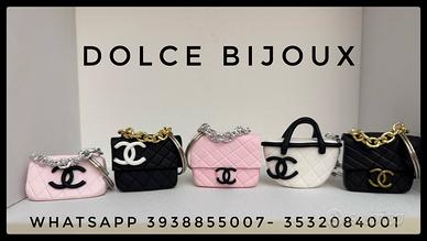Bomboniere borsette .chanel. Portachiavi 18 anni