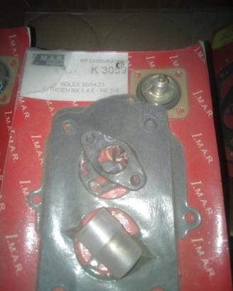 Kit revisione carburatori lancia giulietta Fiat126