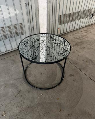 Tavolino, effetto specchio