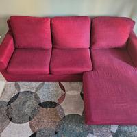Divano 3 posti con chaise longue