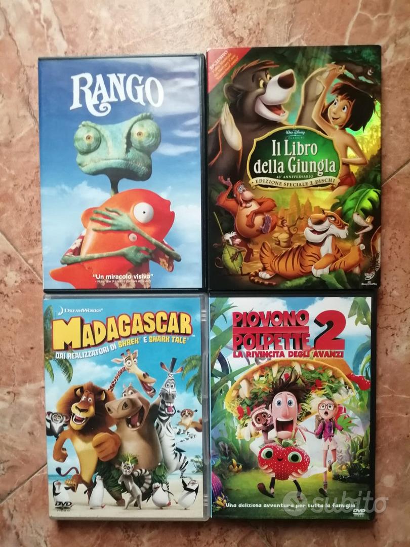 5 DVD Il Libro della Giungla, Rango, Madagascar - Musica e Film In vendita  a Lecce