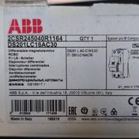 INTERRUTTORE DIFFERENZIALE MAGNETOTERMICO