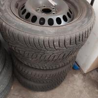 5 gomme da neve nokian wr d4 195 60 r16 89h + 4cer