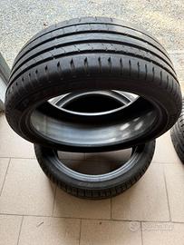  4 gomme dunlop usate 215/45zr17  91Y 