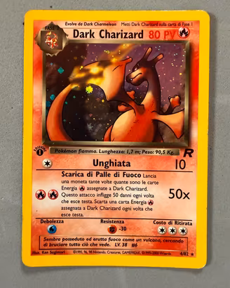 dark Charizard prima edizione 