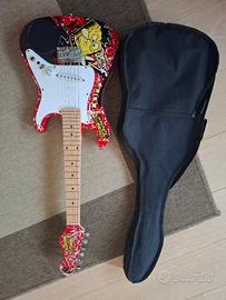 Spongebob chitarra elettrica mini H 83cm