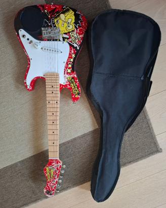 Spongebob chitarra elettrica mini H 83cm