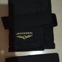 Cosciale pilota Jeppesen tri-fold PPL ATPL CPL VFR