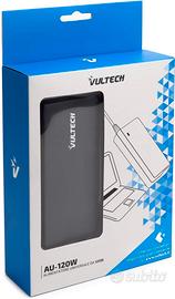 Vultech 120W 5A Caricatore PC Universale autoset.