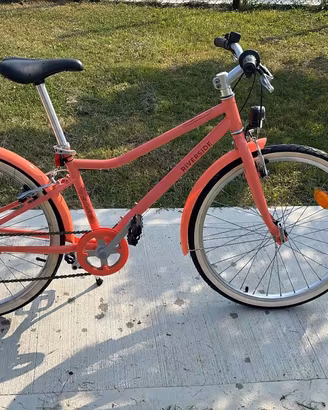 Bici ragazza Riverside 24'' corallo - come nuova
