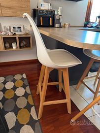 Sgabelli nordici Sklum bianchi