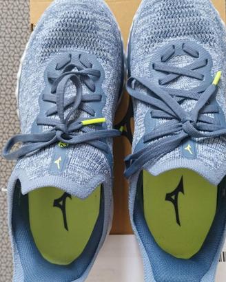 scarpe da corsa mizuno donna nuove blu