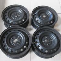 4 cerchi in ferro Toyota Yaris (dal 2006)