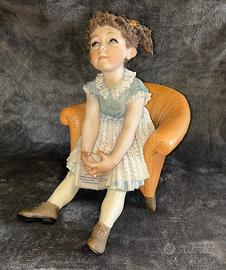 Sibania emily su poltrona h 33 cm