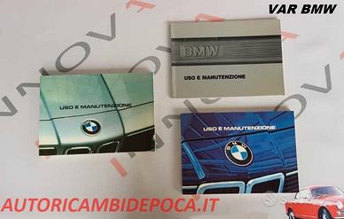 Libretti Uso e Manutenzione - Bmw Epoca s.6/s.7