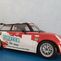 Modellino diecast Mini Cooper rally 1/43 scala