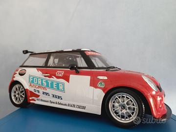 Modellino diecast Mini Cooper rally 1/43 scala