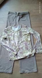 ABBIGLIAMENTO BAMBINA 9 ANNI   2 PEZZI  cm 136-138