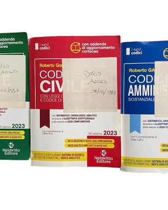 Kit Codici: Civile-Amministrativo -Penale