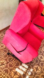 Poltrona per anziani motorizzata