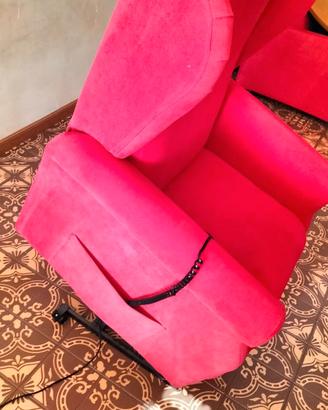 Poltrona per anziani motorizzata