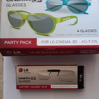Occhiali cinema 3d glasses lg