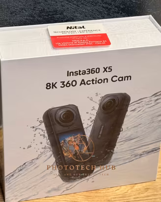 Nuove action cam Insta360 X4 Air e X5 scontate