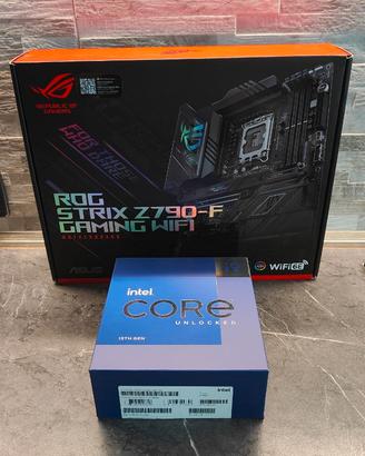 Cpu Intel i9 13900k e Asus z790f ROG strix 1700