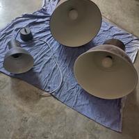 lampadari stile industriale ikea 3 pezzi