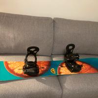 Snowboard Burton Social + attacchi