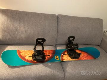 Snowboard Burton Social + attacchi