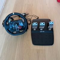 Volante G29 Logitech PS4 PS5 PC + pedali