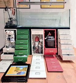 Acquario pesci tropicali e accessori