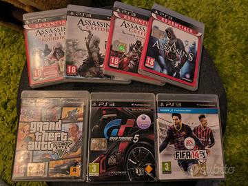 7 giochi PS3 vari