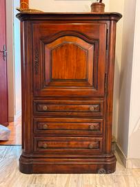 Mobile contenitore in legno massello
