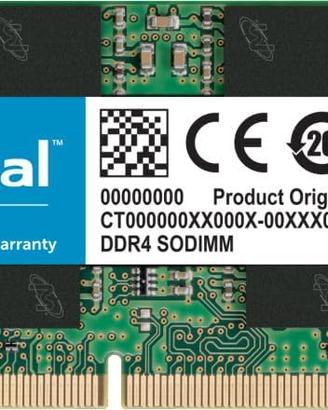 Crucial RAM DDR4 16GB 16 GB 3200MHz Sodimm CL22