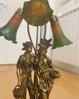 Lampada in stile Art noveau del fine 800
