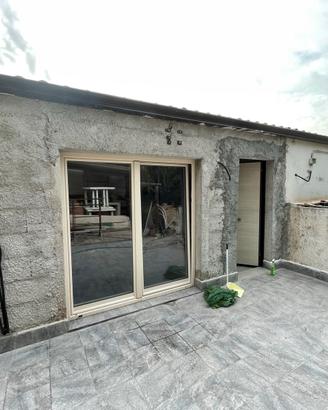 Infisso legno Alluminio