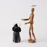 Donna con Gerla in Vetro Archimede Seguso